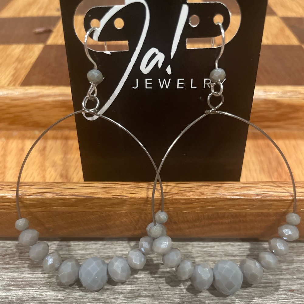 NEW handcrafted artisan boutique hoop earrings - made with quality and love
